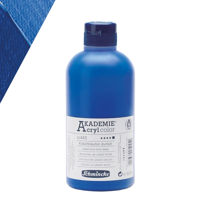 Schmincke | AKADEMIE Acryl color Acrylfarbe 500ml Flaschen