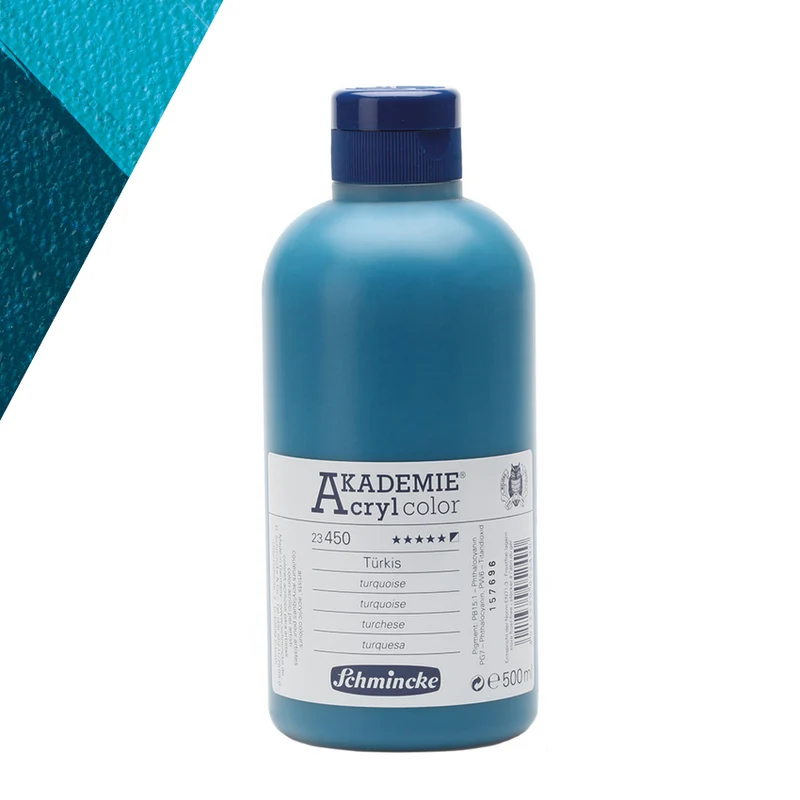 Schmincke | AKADEMIE Acryl color Acrylfarbe 500ml Flaschen