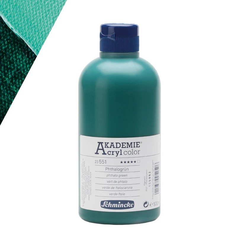 Schmincke | AKADEMIE Acryl color Acrylfarbe 500ml Flaschen