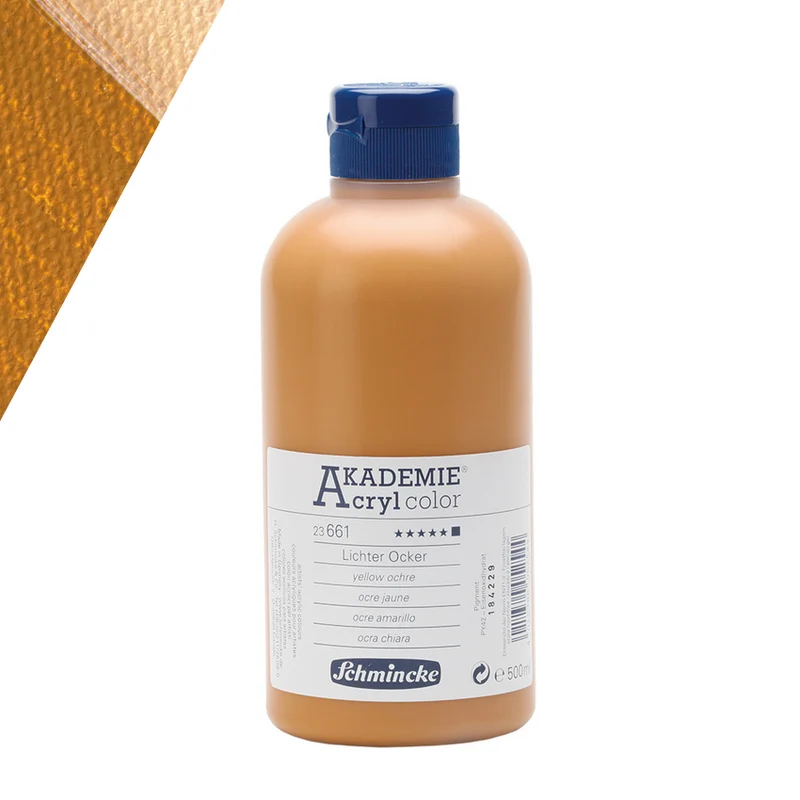 Schmincke | AKADEMIE Acryl color Acrylfarbe 500ml Flaschen
