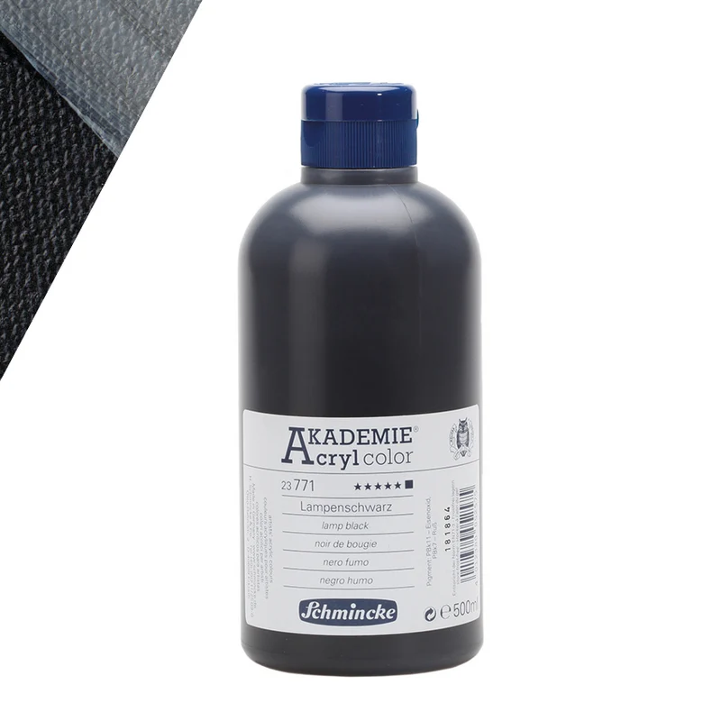 Schmincke | AKADEMIE Acryl color Acrylfarbe 500ml Flaschen