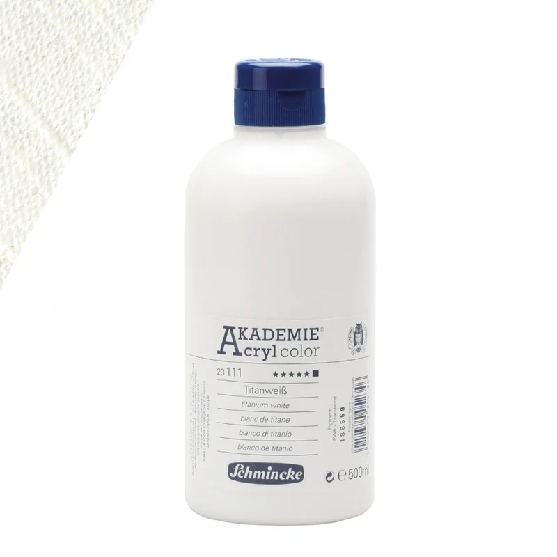Schmincke | AKADEMIE Acryl color Acrylfarbe 500ml Flaschen