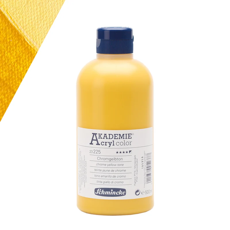 Schmincke | AKADEMIE Acryl color Acrylfarbe 500ml Flaschen
