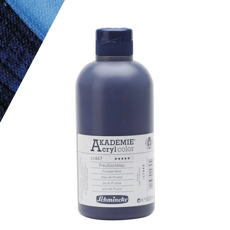 Schmincke | AKADEMIE Acryl color Acrylfarbe 500ml Flaschen