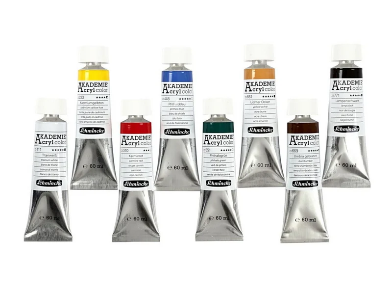 Schmincke | AKADEMIE Acryl color Acrylfarbe 60ml Tuben