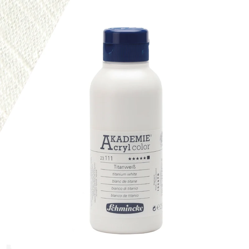 Schmincke | AKADEMIE Acryl color Acrylfarbe 250ml Flaschen