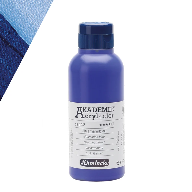 Schmincke | AKADEMIE Acryl color Acrylfarbe 250ml Flaschen