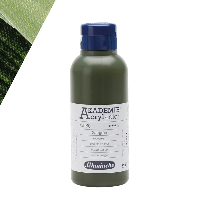 Schmincke | AKADEMIE Acryl color Acrylfarbe 250ml Flaschen