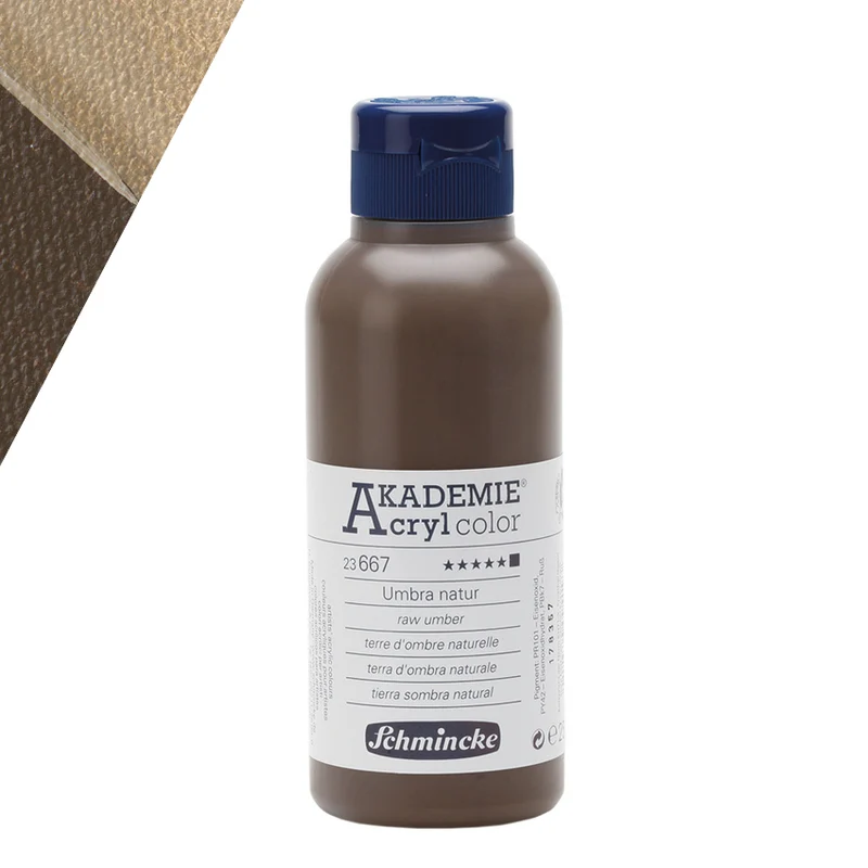 Schmincke | AKADEMIE Acryl color Acrylfarbe 250ml Flaschen