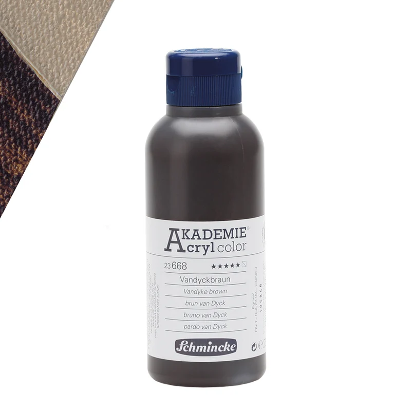 Schmincke | AKADEMIE Acryl color Acrylfarbe 250ml Flaschen
