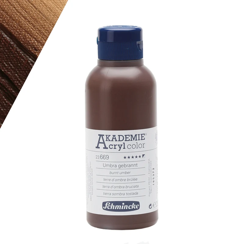 Schmincke | AKADEMIE Acryl color Acrylfarbe 250ml Flaschen
