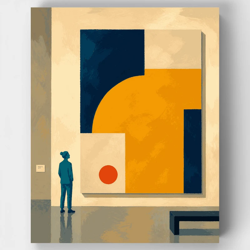 Gallery Wall Study - Paint by Numbers Kit
