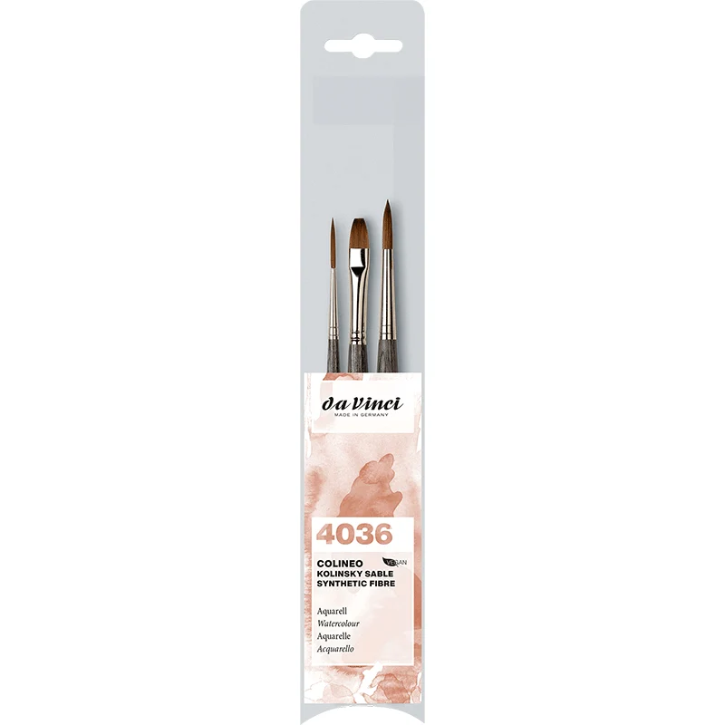 daVinci COLINEO 3er Pinselset (4036)
