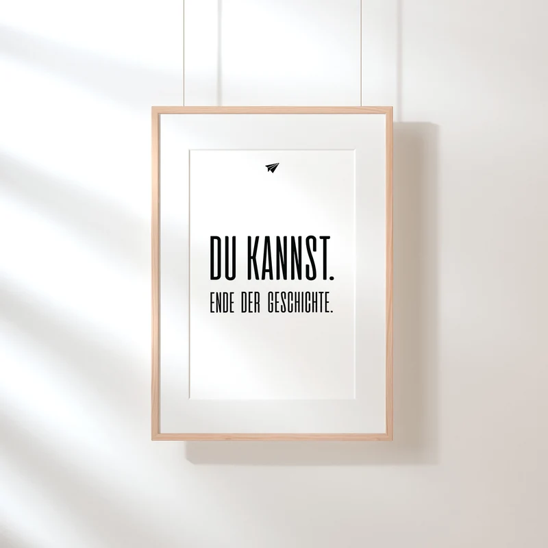 Du kannst - Poster