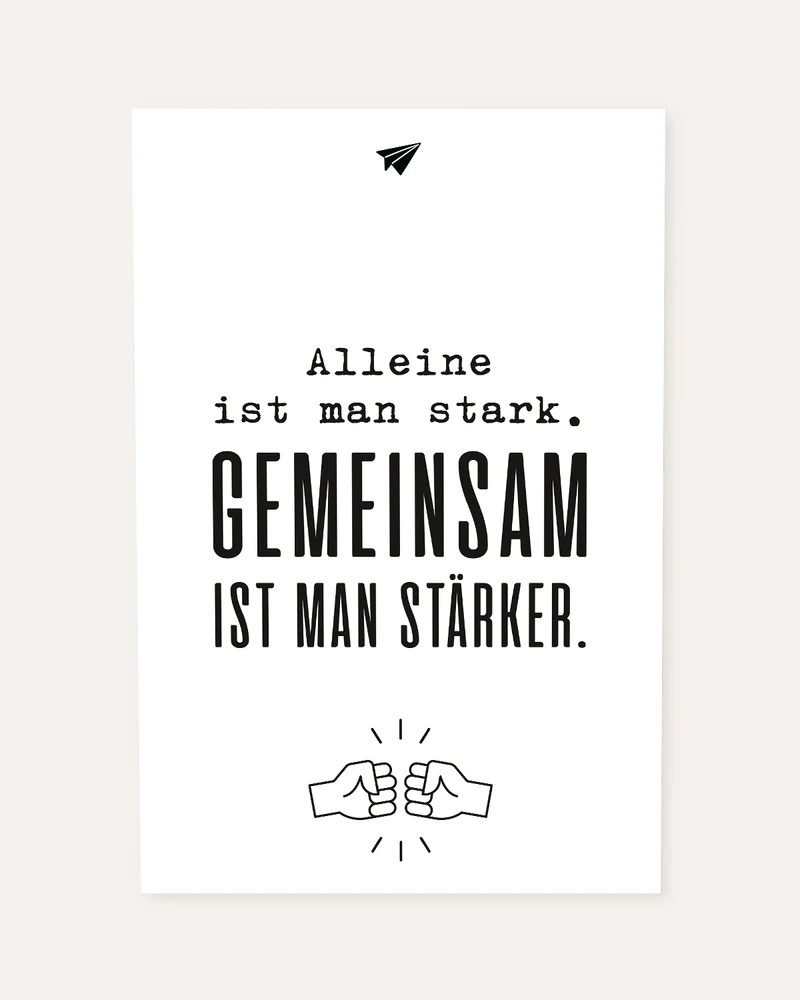 Gemeinsam - Poster