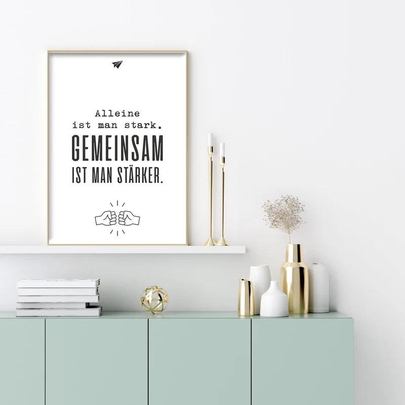 Gemeinsam - Poster