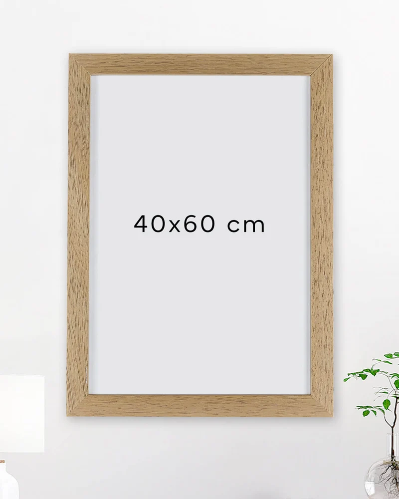 Bilderrahmen 40x60 cm Eiche