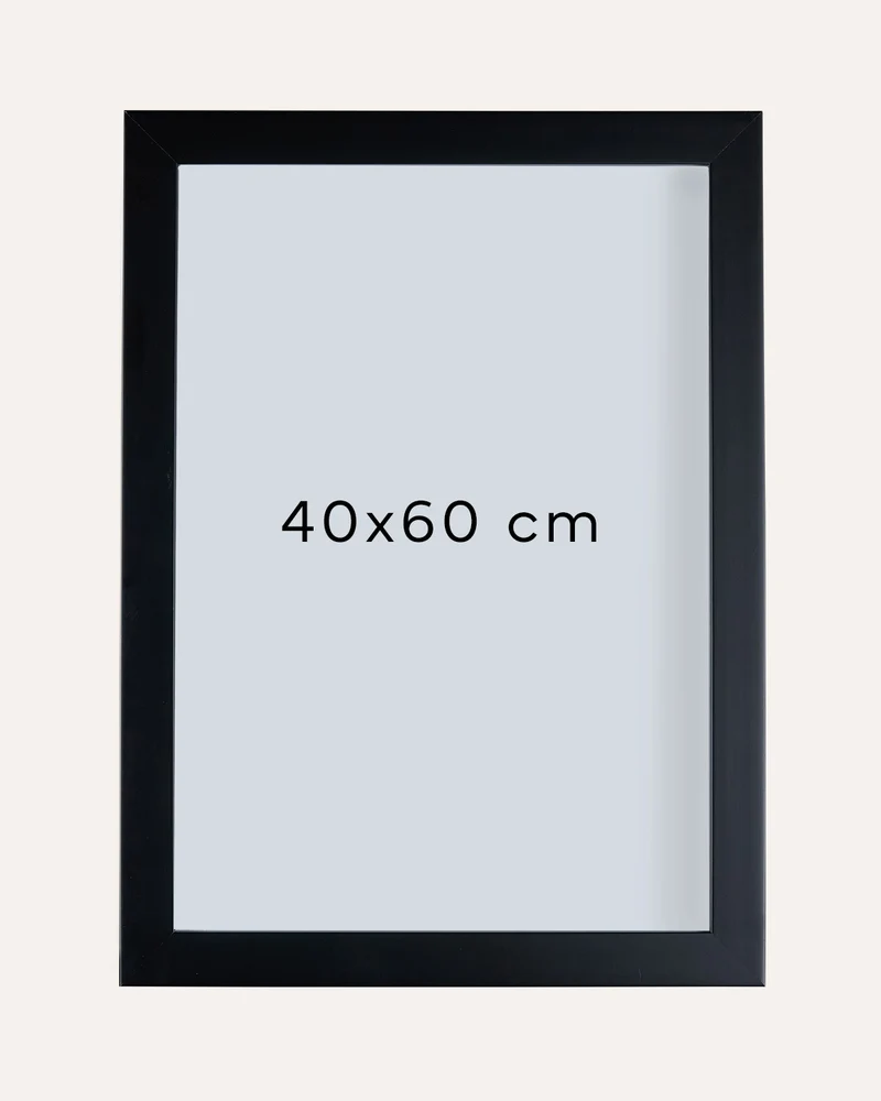 Bilderrahmen 40x60 cm Schwarz