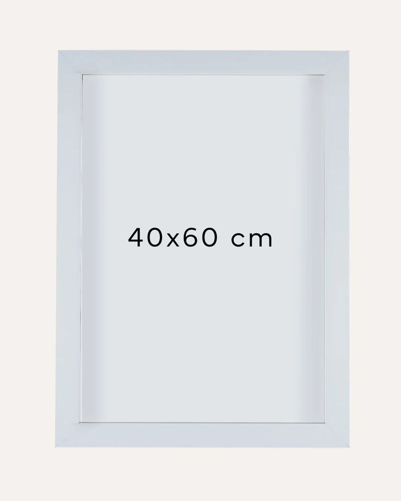 Bilderrahmen 40x60 cm Weiß
