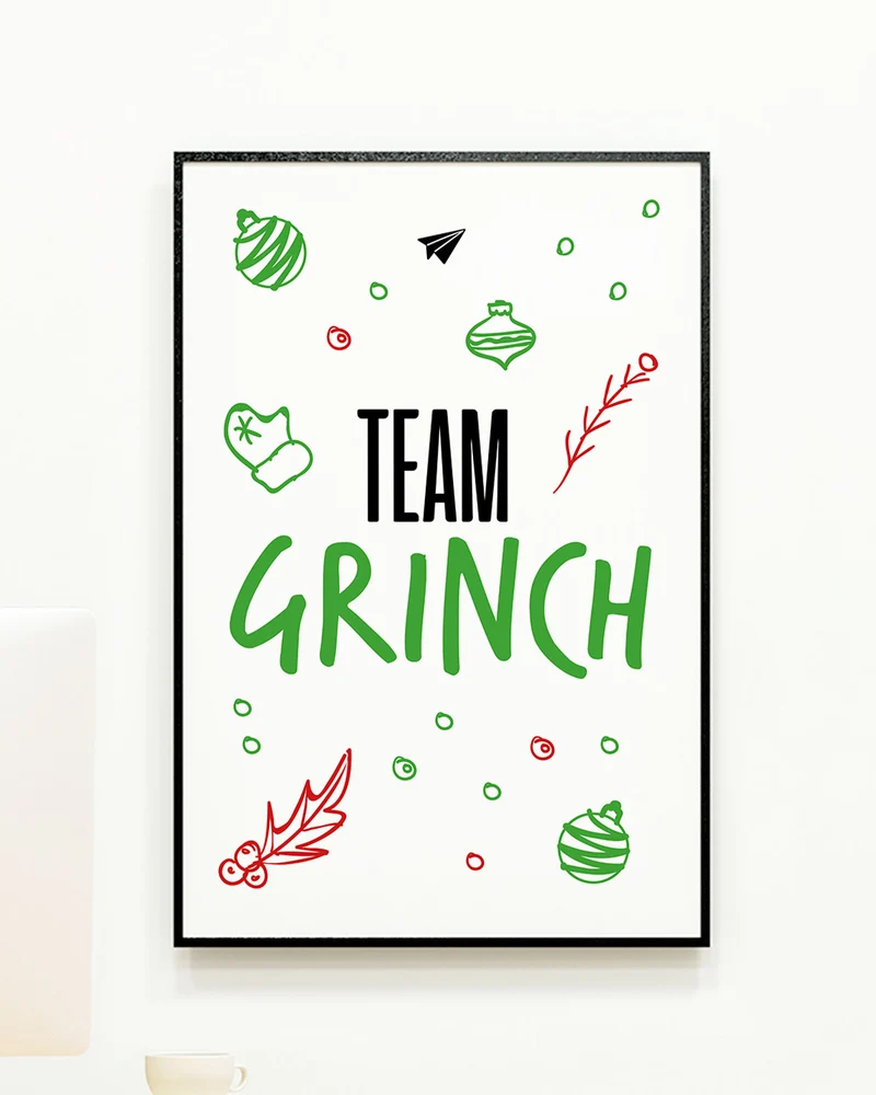 Team Grinch - Poster