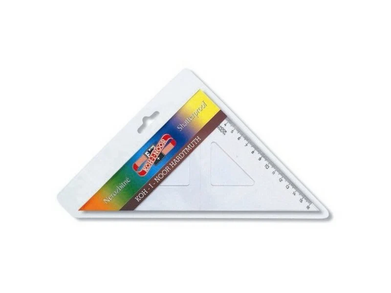 KOH-I-NOOR | Geodreieck 16cm transparent