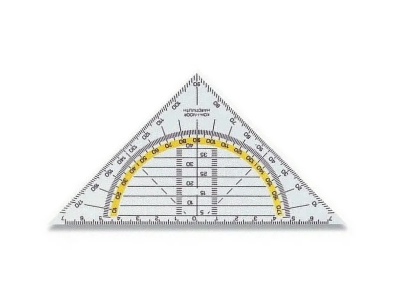 KOH-I-NOOR | Geodreieck 14 cm transparent