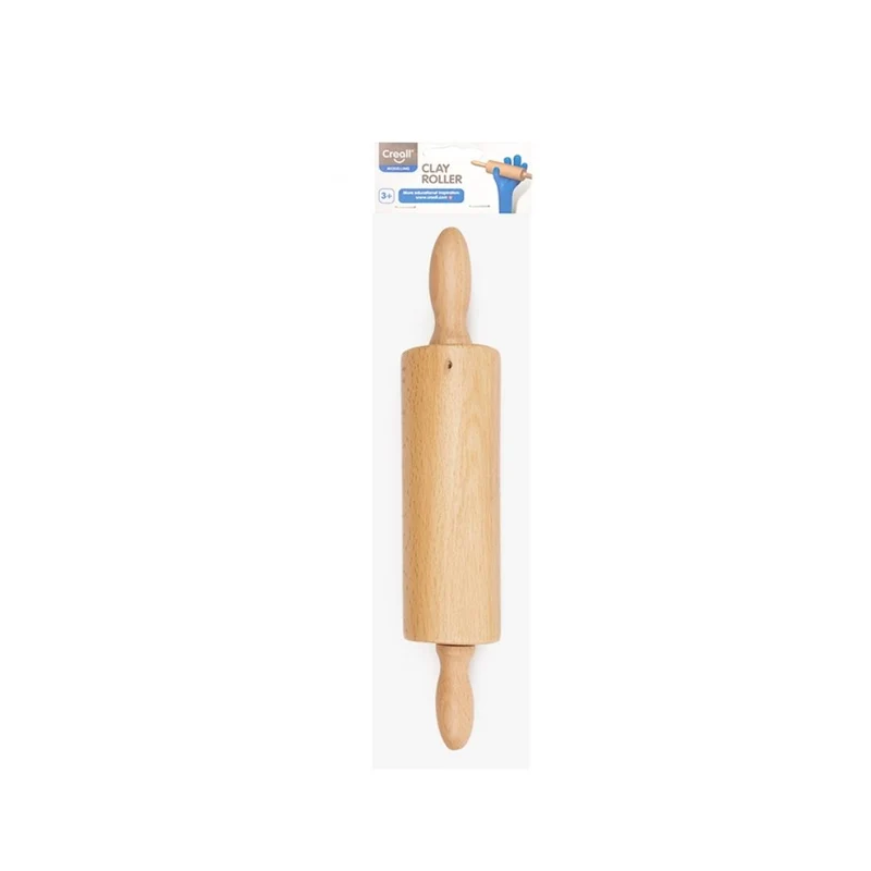Creall | Modelling Clay Roller Modellierroller für Knete & Modelliermasse 15 cm breit
