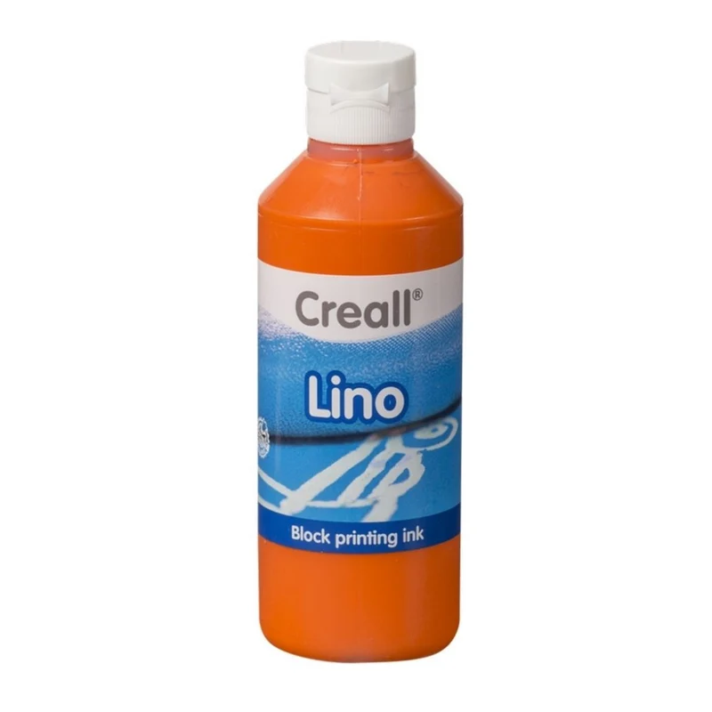 Creall | Linol-Druckfarbe 250ml Wasserbasiert & gebrauchsfertig, hohe Deckkraft, mischbar & vegan