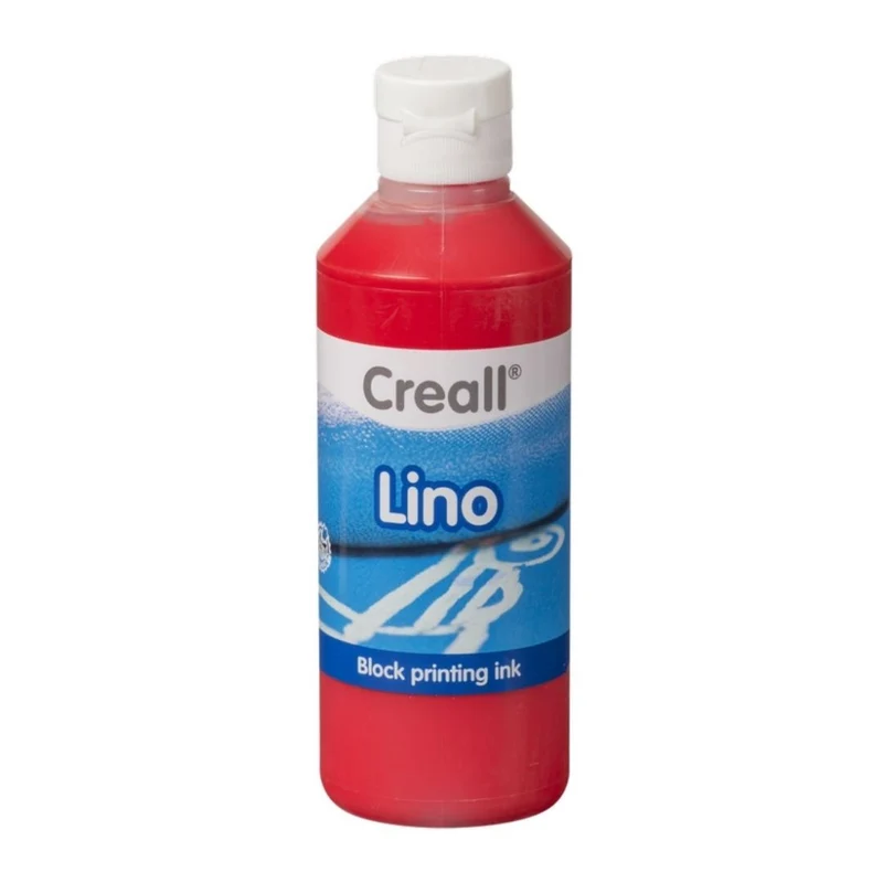 Creall | Linol-Druckfarbe 250ml Wasserbasiert & gebrauchsfertig, hohe Deckkraft, mischbar & vegan