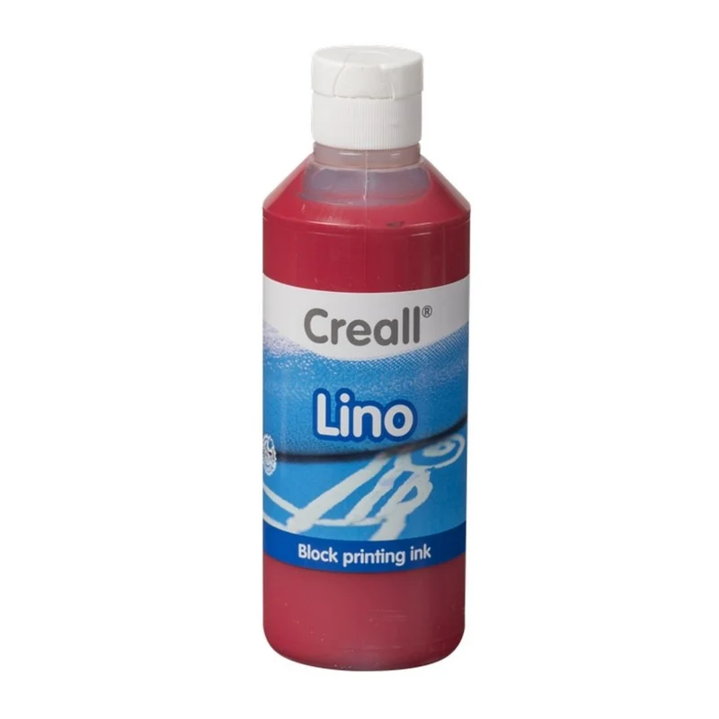 Creall | Linol-Druckfarbe 250ml Wasserbasiert & gebrauchsfertig, hohe Deckkraft, mischbar & vegan