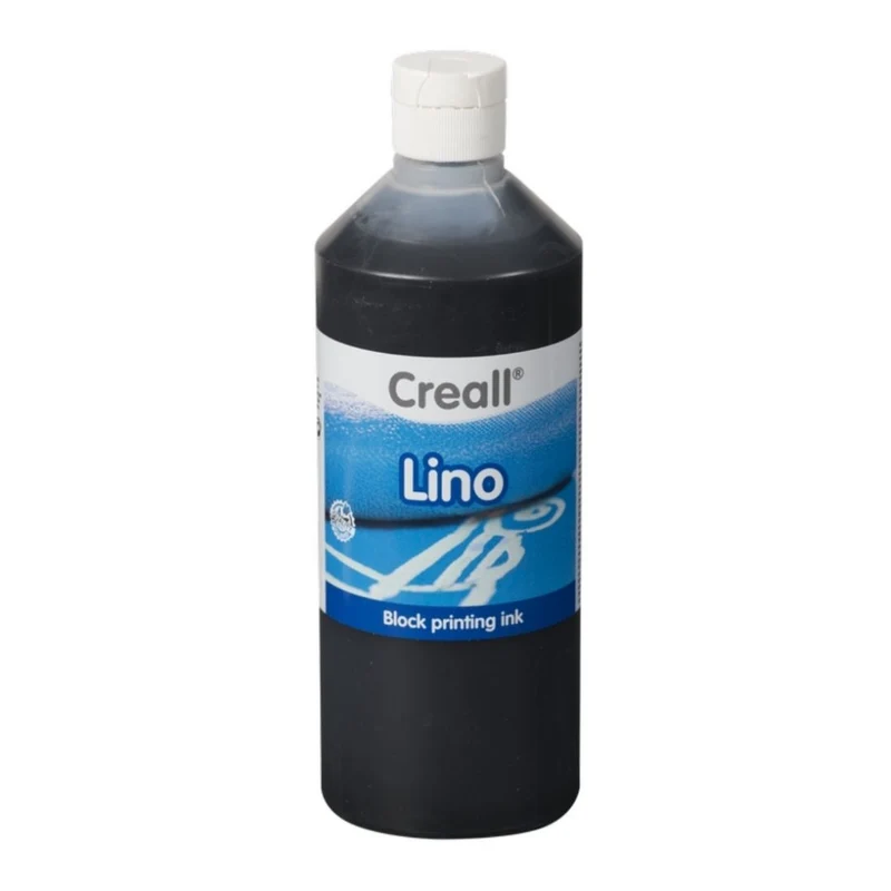 Creall | Linol-Druckfarbe 250ml Wasserbasiert & gebrauchsfertig, hohe Deckkraft, mischbar & vegan
