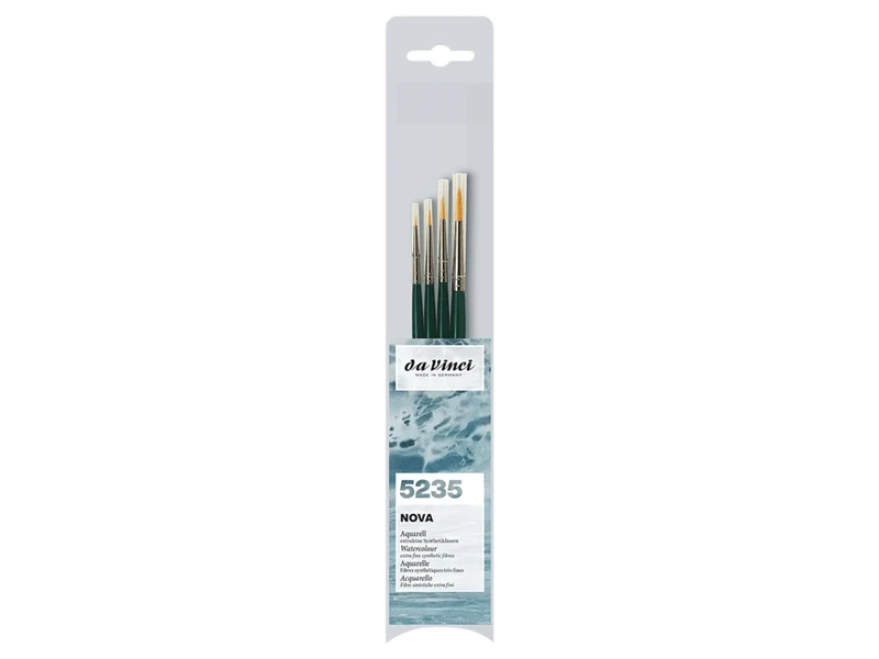 da Vinci | NOVA-Synthetik Universal Pinsel 5235 4-Set für Kunst & Hobby
