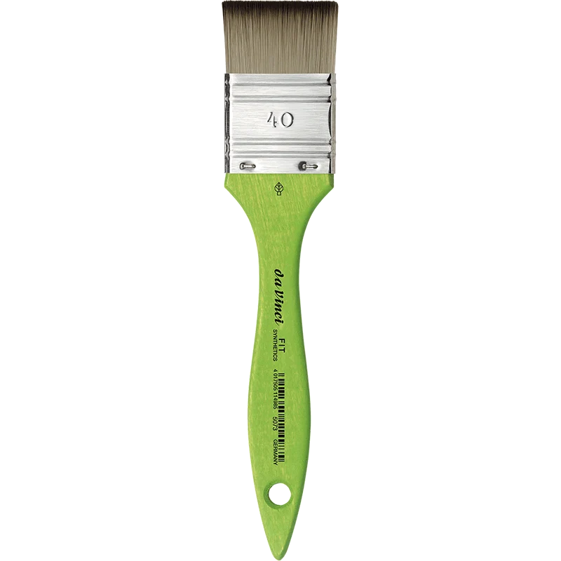 da Vinci | Synthetikpinsel Breit FIT 5073 Synthetics für Schule Hobby Aquarell Acrylmalerei Serie 5073