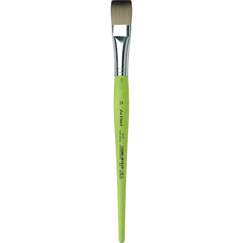 da Vinci | FIT Synthetics Synthetikpinsel Flach 374 für Schule, Hobby & flächige Farbaufträge Serie 374