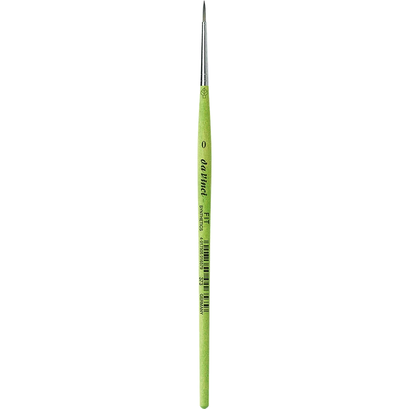 da Vinci | FIT Synthetics Synthetikpinsel Rund 373 für Schule, Hobby & feine Maltechniken Serie 373