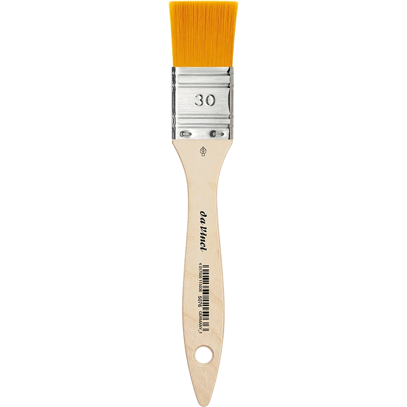 da Vinci | JUNIOR Synthetics Synthetikpinsel Breit 5076 für Schule, Kindergarten & Hobby Serie 5076