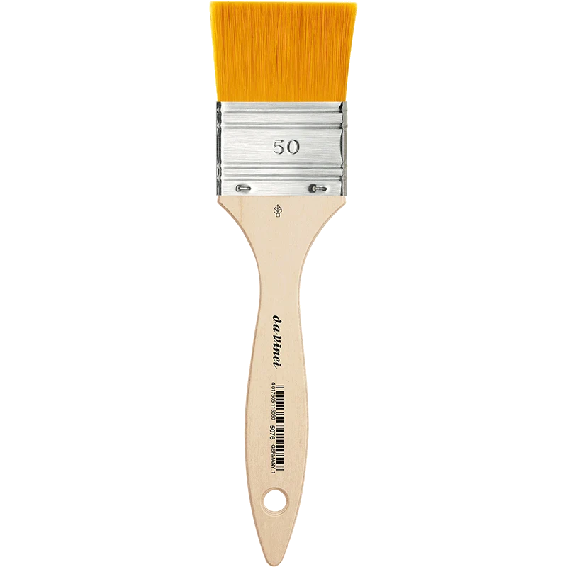 da Vinci | JUNIOR Synthetics Synthetikpinsel Breit 5076 für Schule, Kindergarten & Hobby Serie 5076