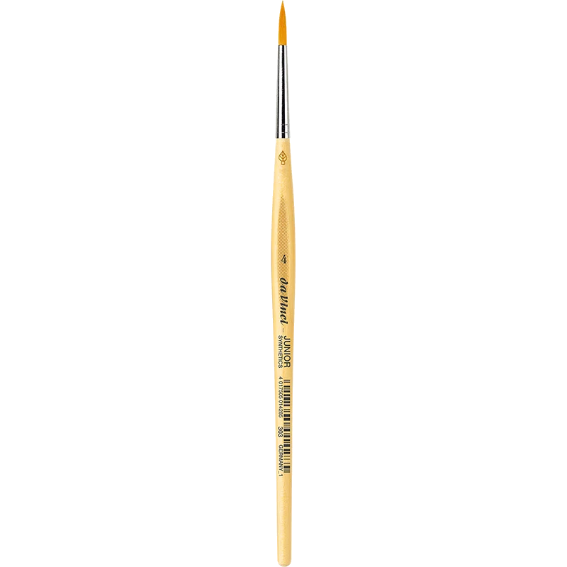 da Vinci | JUNIOR Synthetics Synthetikpinsel Rund 303 für Schule, Hobby & Kindergarten Serie 303
