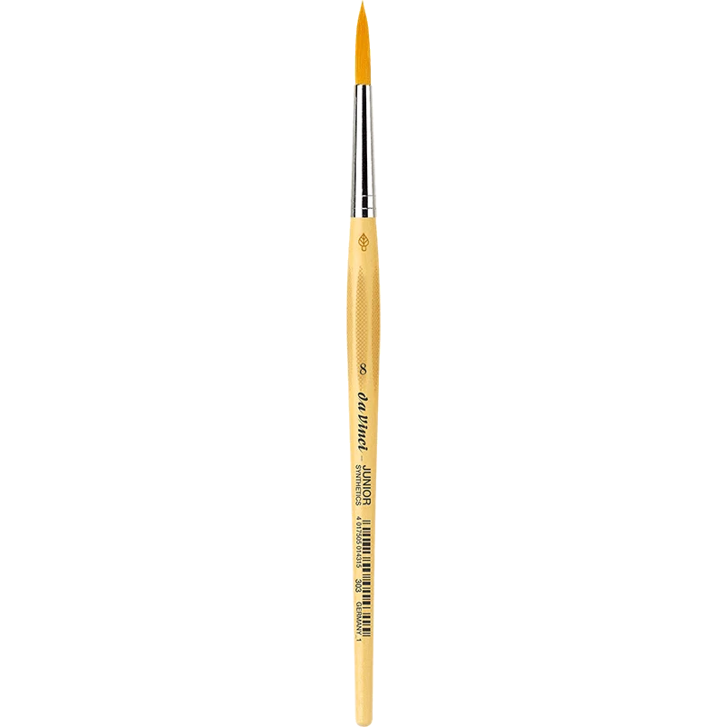 da Vinci | JUNIOR Synthetics Synthetikpinsel Rund 303 für Schule, Hobby & Kindergarten Serie 303