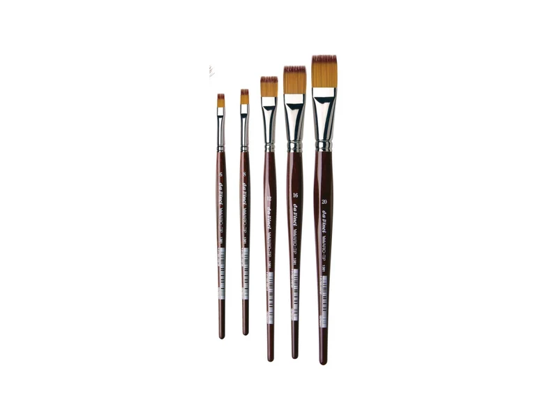 da Vinci | VARIO TIP Effektpinsel Flach 1381 für Aquarell- und Acrylmalerei Serie 1381