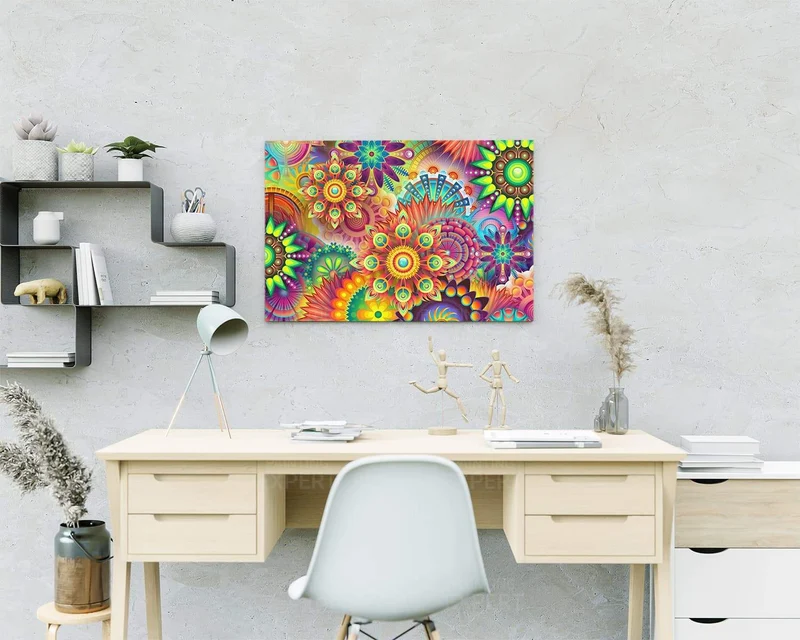 Malen nach Zahlen Moderne Blumen
