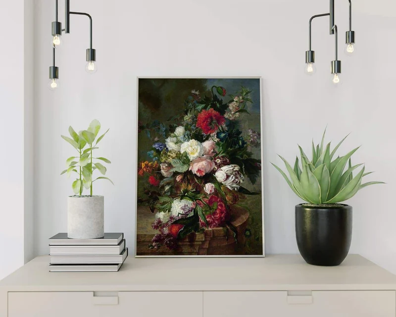 Malen nach Zahlen Blumen in einer Vase