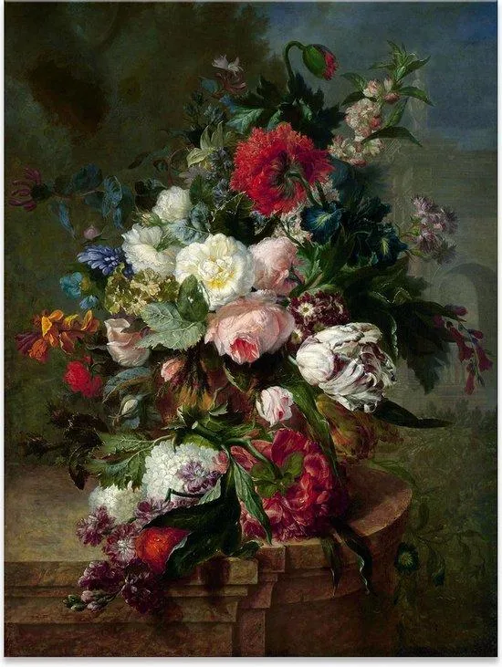 Malen nach Zahlen Blumen in einer Vase