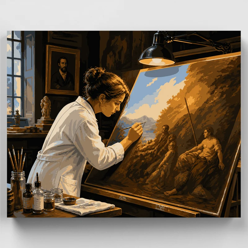 Restorer's Light - Paint by Numbers Kit