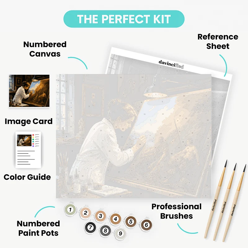 Restorer's Light - Paint by Numbers Kit