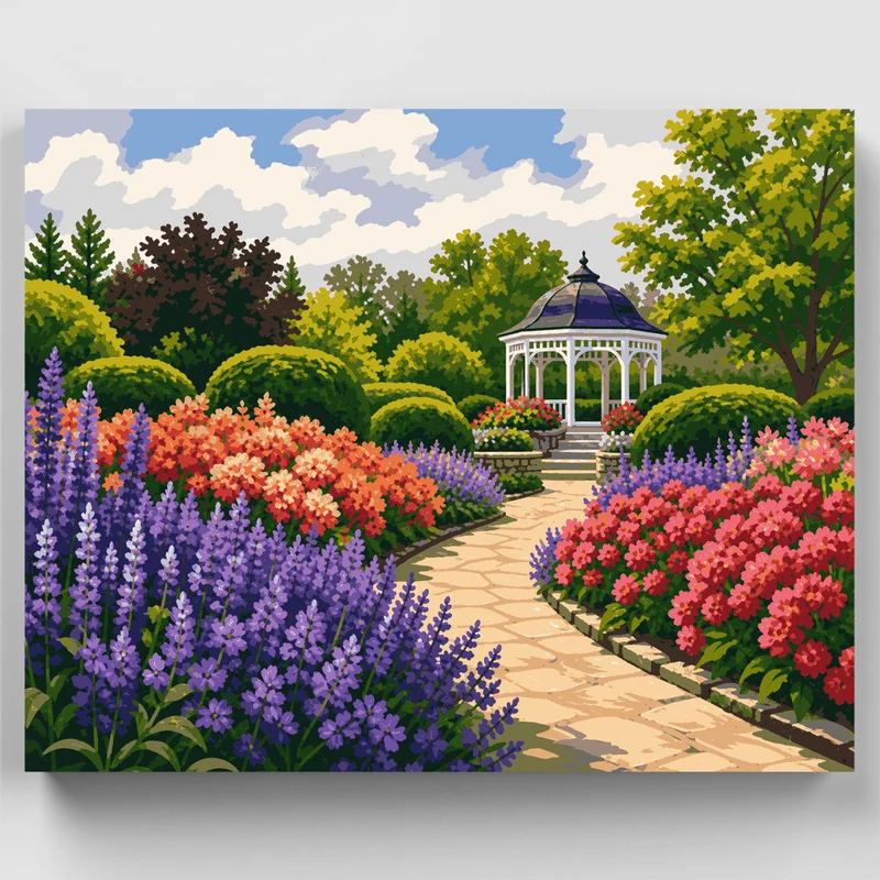 Assiniboine Park Gazebo - Paint by Numbers Kit