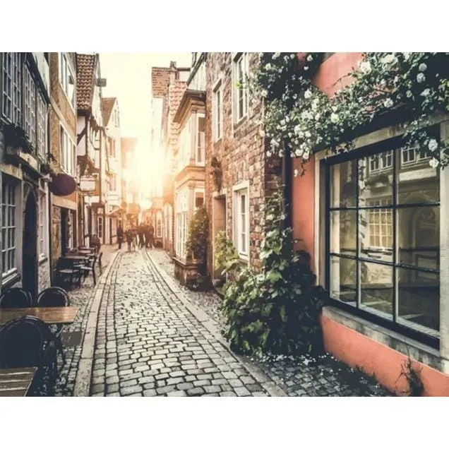 Malen nach Zahlen Gasse