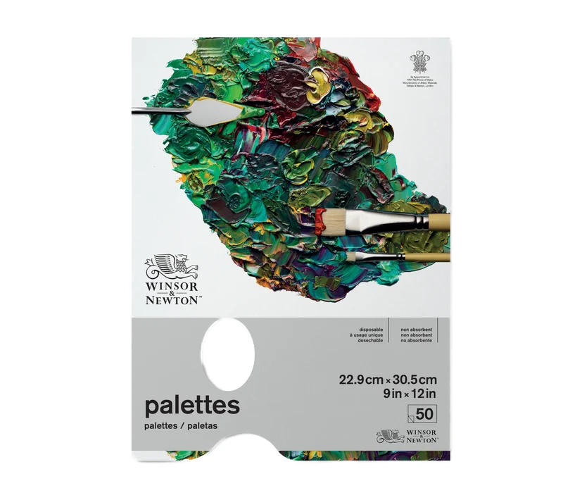 Winsor&Newton Abreißpalette 50 Bl. 22,9x30,5cm