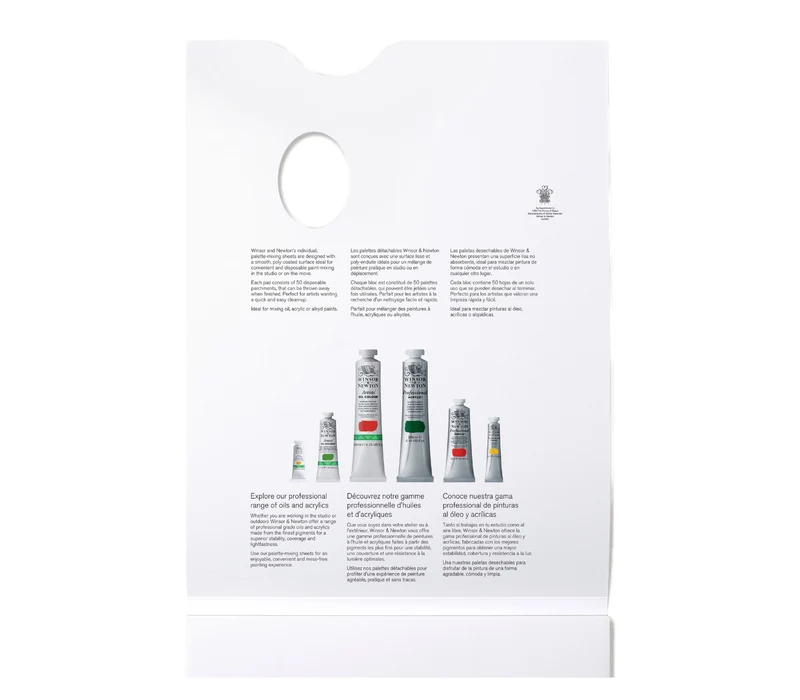 Winsor&Newton Abreißpalette 50 Bl. 22,9x30,5cm