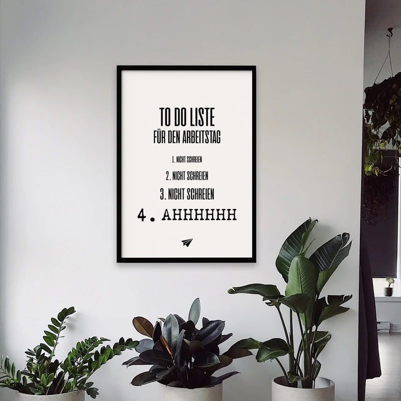 To do Liste - Poster